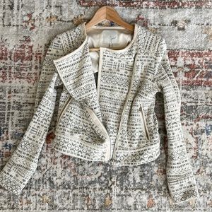 Joie Tweed Moto Jacket